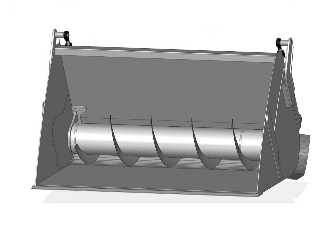 Feeding buckets with auger — ArkMET